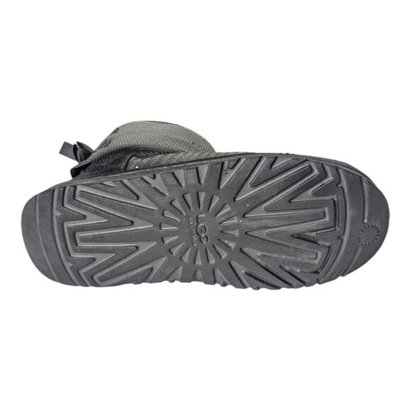 UGG Bailey Bow Short "Sequin" Winter Boot Size 6 - Picture 7 of 8